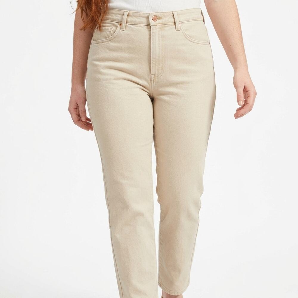 Everlane Beige Utility Stretch Jeans Women Size 25